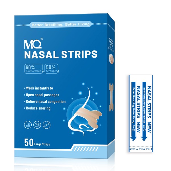 MQ 100ct Upgraded Nasal Strips for Snoring Nose Strips for