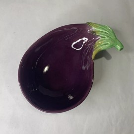 Fitz & Floyd Vegetable Garden Eggplant Bowl - New In Box