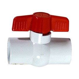 NDS E1310-15 Sch40 1-1/2" PVC Ball Valve Slip