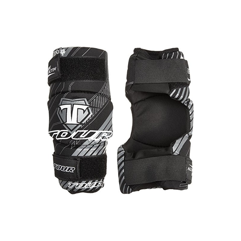 Tour Hockey Youth Code Activ Elbow Pad, Unisex, Black
