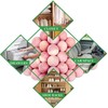 128 Pack, Natural Fresh Cedar Balls for Clothes Storage and