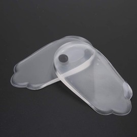 Plantillas ortopédicas para corregir inserciones de zapato tipo pierna O/X, 3 pares de almohadillas magnéticas incorporadas en el talón(L（40-45）)