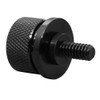 GUAIMI Black Seat Bolt Screw 1/4"-20 Thread Compatible with Harley