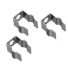 Qianly Set of 3 Replacement Clips for Side Brush on