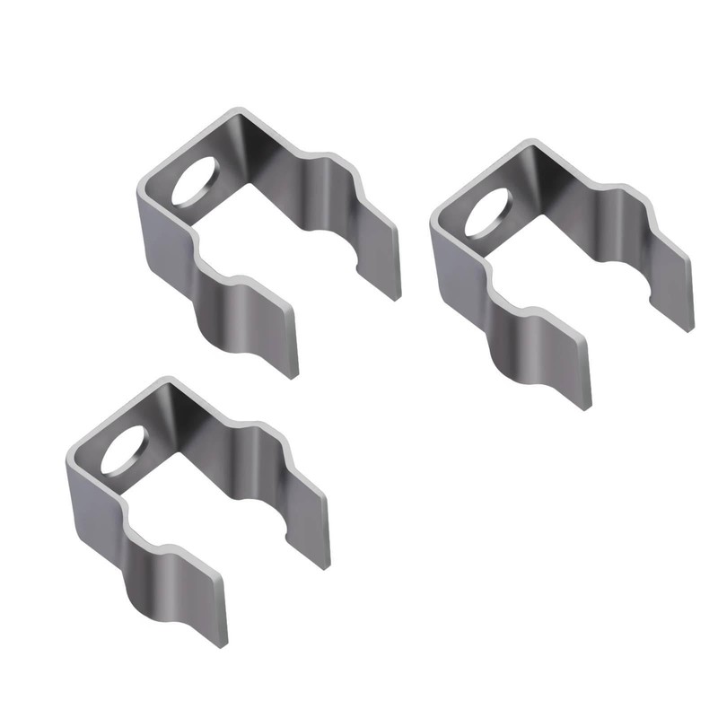 Qianly Set of 3 Replacement Clips for Side Brush on