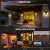 XIJUAN Solar Wall Lights Outdoor, Dusk to Dawn Motion Sensor