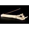 Figuren-Shop.de Skeletthand Incense Holder Devil Horn
