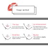 Labios Lápiz de Contorno Waterproof, 12 Piezas