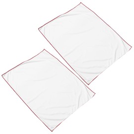 PACKOVE 2pcs Microfiber Polishing Cloth for Glassware Lint Cleaning Towel for Wine Glasses Camera Lenses Kitchen Use Streak Drying Cloth for Pristine Shine
