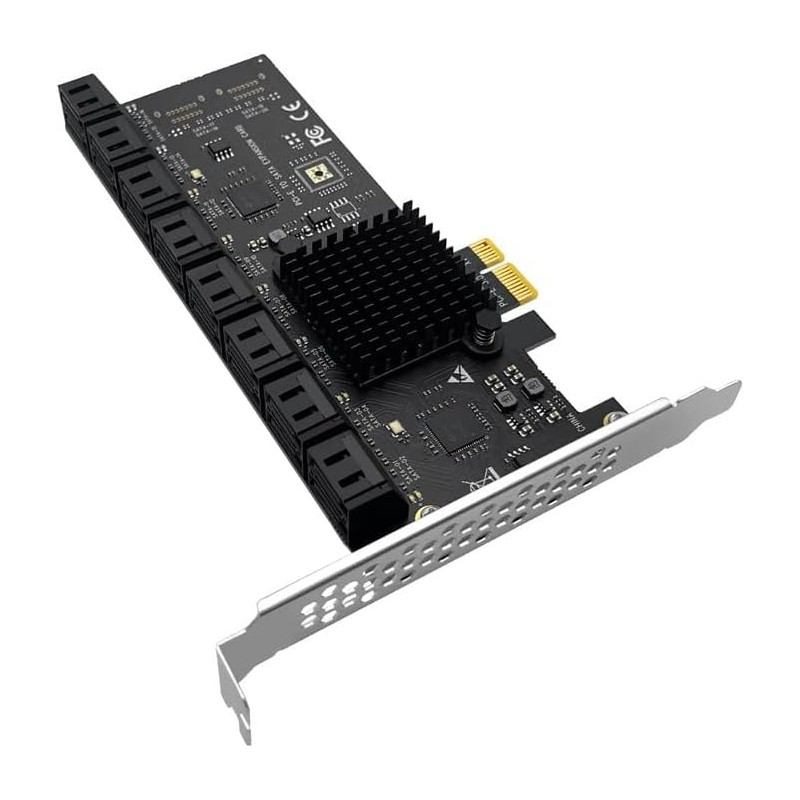 Panlouting PCIe 2.0 X1 to SATA 3.0 Adapter | 16