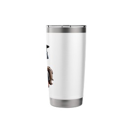 Cute Horse Graduation Stainless Steel Insulated Tumbler