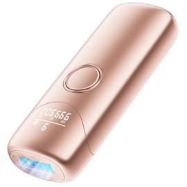 YUNDOO Epilator for Men and Women, Home Epilator VIO/Beard/Underarm/Legs/Arms Full Body Compatible, Maximum Output 19.8J, Instant 5℃ Cooling, 990,000 Shots 9-Level Adjustment, Painless Hair Removal