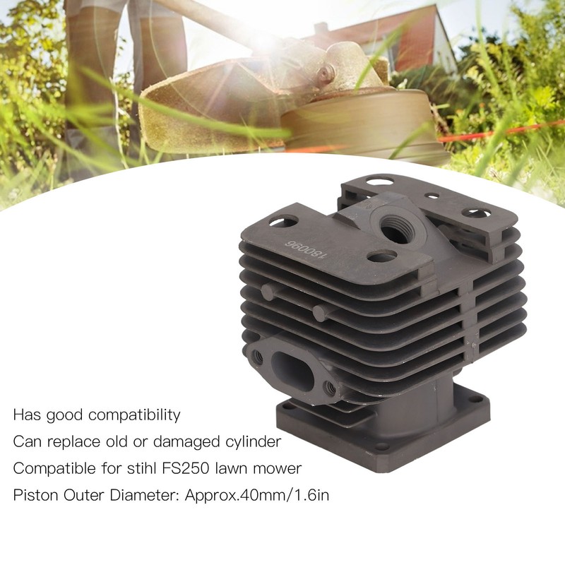 Lawn Mower Cylinder High Silicon Aluminum Alloy Cylinder Accessories Kit