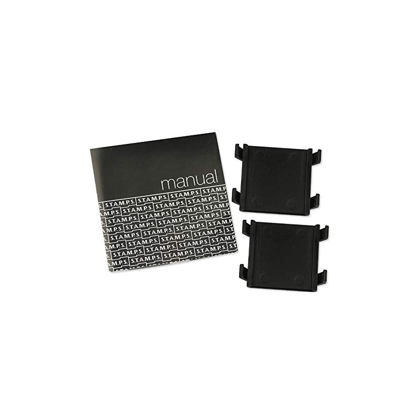 Stamps Leather Bracelet Red 100003 with Additional Snapper/Adapter 9938000