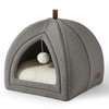 Bedsure Cat Beds for Indoor - 2 in 1 Cat