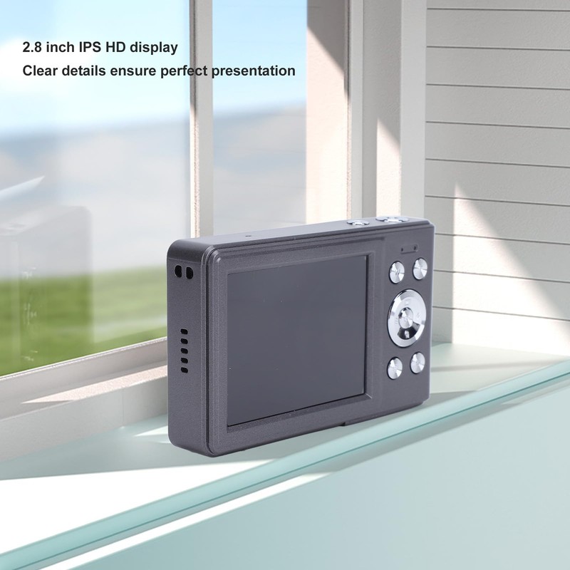 50 Megapixel Digital Camera, 8x Digital Zoom, 2.8 Inch Display,