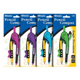 BAZIC Scale-Arm Compass w/ #2 Wood Pencil