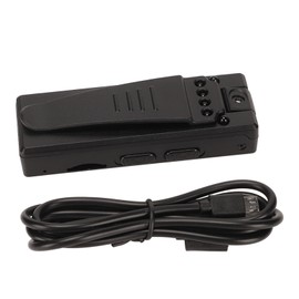 Body Camera Multifunction 1080P HD Mini Surveillance Camera with Back Clip Auxiliary Light Motion Detection