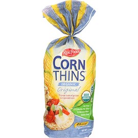 Real Foods Original Organic Corn Thins - 5.3 oz