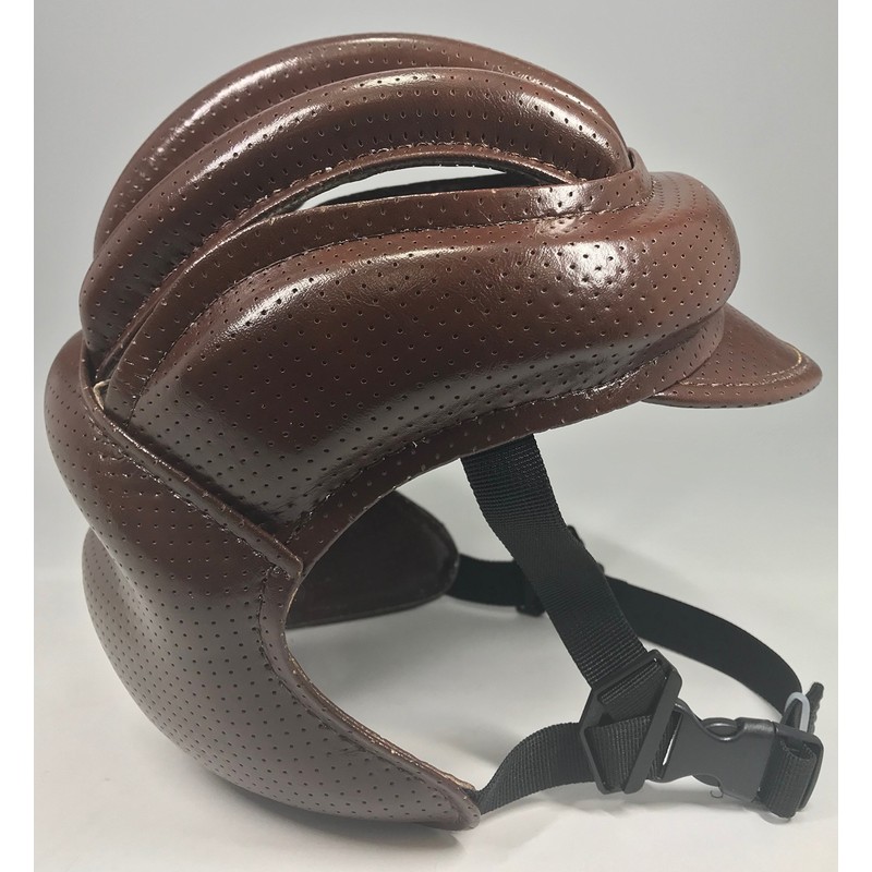 lovell (label) cask three quarter (brown) headgear head protection cycling