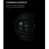 Boosns Mens Outdoor Sport Military Waterproof LED Digital Plastic Multifunction