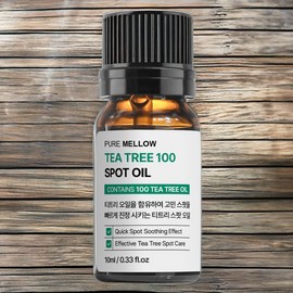 Pure Mellow Oil Serum Oil Mist Tea Tree 100 Spot Oil 3 Pieces 10ml / 퓨어멜로우 오일세럼 오일미스트 티트리 100 스팟 오일 3개 10ml