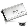 Pyle PLMRC300X2 600 Watt Peak Power 2-Channel Weather Resistant Class