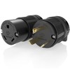 Journeyman-Pro NEMA TT-30P & TT-30R, 30 Amp, 125 Volt, 3-Prong
