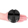 DEDC Universal Jack Rubber Pad, Disk Floor Jack Adapter Pinch