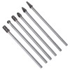 6pcs Tungsten Carbide Aluminum Rotary Files Burr Set 6mm Shank