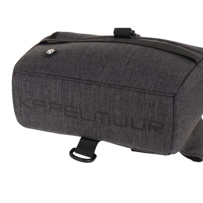 Capel Mule Cycling Bag, 2-Way Handlebar Bag, Melange Gray, One