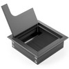 ATM® Desk Cable Grommet | Cable Box Aluminium with Integrated