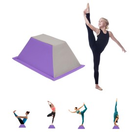 Cheerleading Balance Trainer Cheer Flyer Stund Stand Equipment Balance and Flexibility Trainer for Kids Adults Flexibility Core Strength and Conditioning Promotes (Purple)