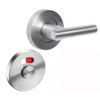 Toilet Cubicle Locks with Extended Lever Turn to be Used