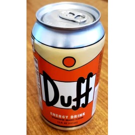 Fox The Simpsons DUFF Energy Drink 12 OUNCE Orange Can!BRAND NEW!CHECK OUT STORE!!!