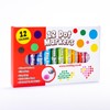 evelay 12 Coloured Dotters Dabbers Felt Dot Markers Mixed Pens