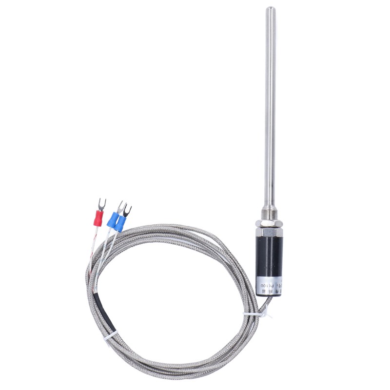 Temperature Sensor Waterproof Pt100 Thermistor Temp Probe for Measurement WZPT‑10