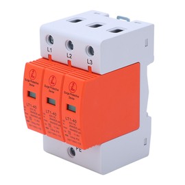 Surge Protective Device Breaker Protector Home Improvement Electrical Supplies AC420V 20‑40KA 3P