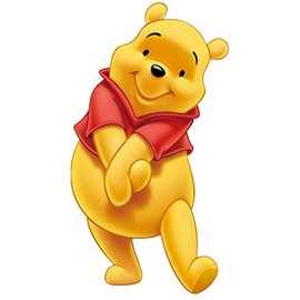 Pooh Laptop Sticker Bumper Sticker Window Sticker Cellphone Sticker ST404