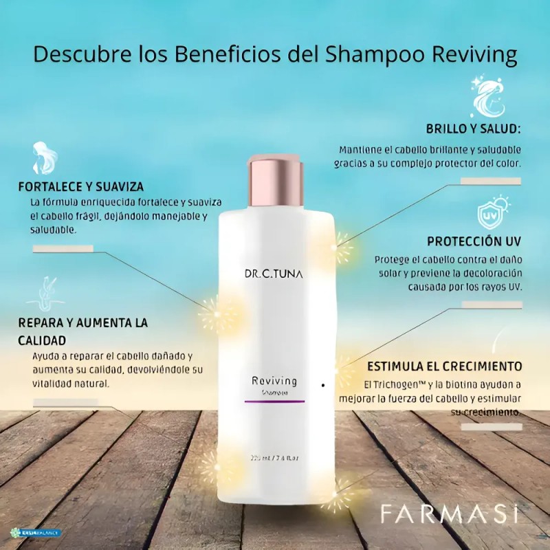 Shampoo Reviving Farmasi Caida Cabello
