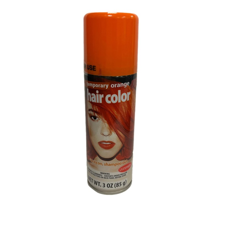 Easy to use Temporary Hair Color - Spray On, Shampoo