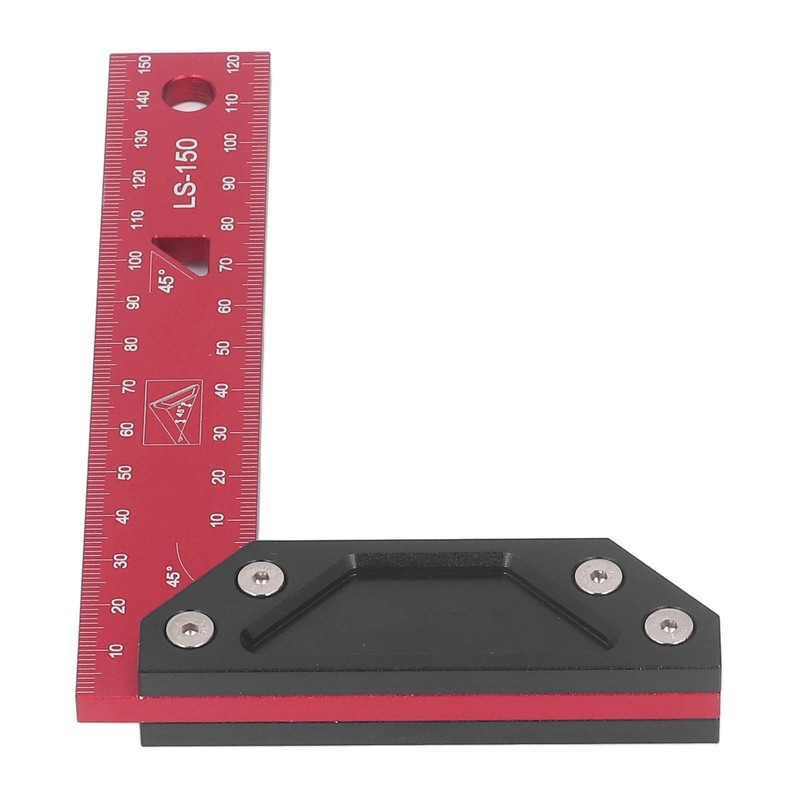 150mm Double 45 Degree Woodworking Angle Ruler L Measurements Ruler