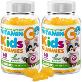 Dr. Moritz Vitamin C Gummies – Immune Support, Low Sugar, 120 ct