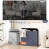 SOLEDI 180L 3-Section Laundry Hamper with Lid, Extra Large Dirty