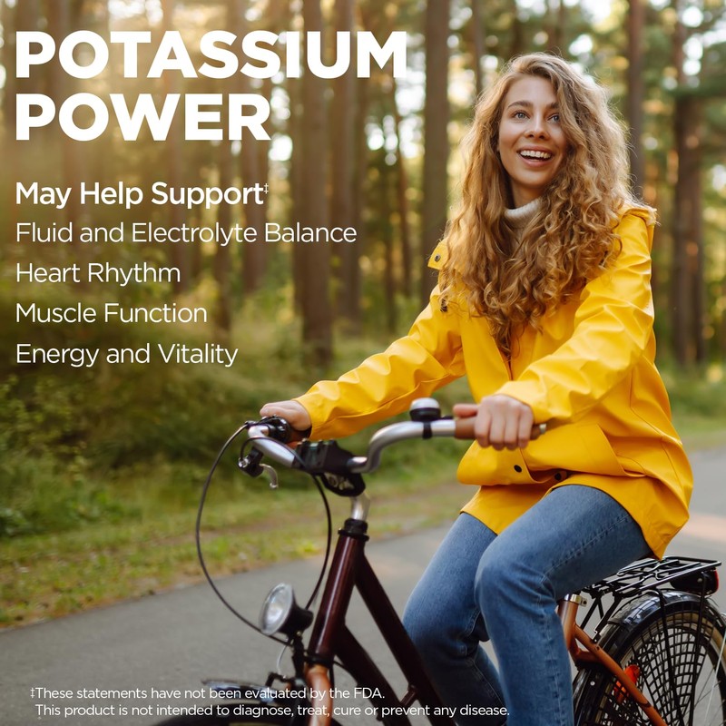 KAL Potassium Citrate 99mg, Fluid and Electrolyte Balance, Potassium Supplement