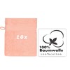 Betz 10 Piece Wash Mitt Set PALERMO 100% Cotton Size: