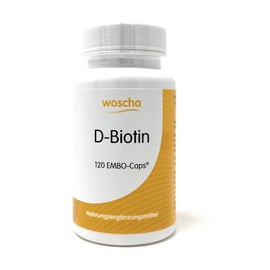 Woscha D-Biotin, 100 Vcaps