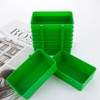 18 comederos de plástico para pájaros, jaulas de alimentos colgantes