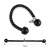 Triceps Rope, Twisted Bicep Rope, Triceps Rope with Non-Slip Handles