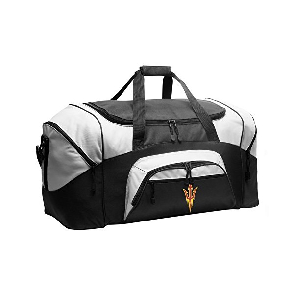 Large ASU Duffel Bag Arizona State Suitcase or Gym Bag